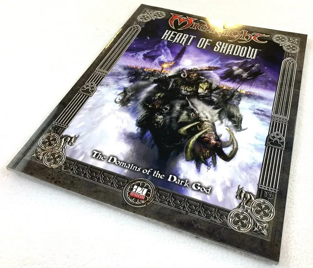 Midnight Heart of Shadow Book Domains of the Dark God Vintage
